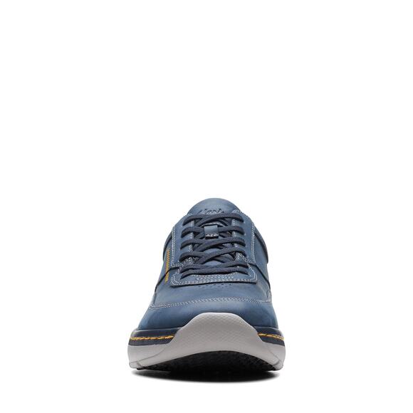 NWT Clarks Men\'s Clarkspro Lace Navy Leather 10.5 Medium main image 6